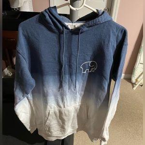 Ivory Ella Ombré hoodie XS